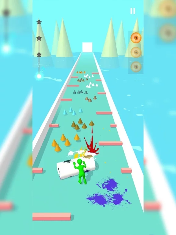 Изображение игры: Paint Roller: Color Race