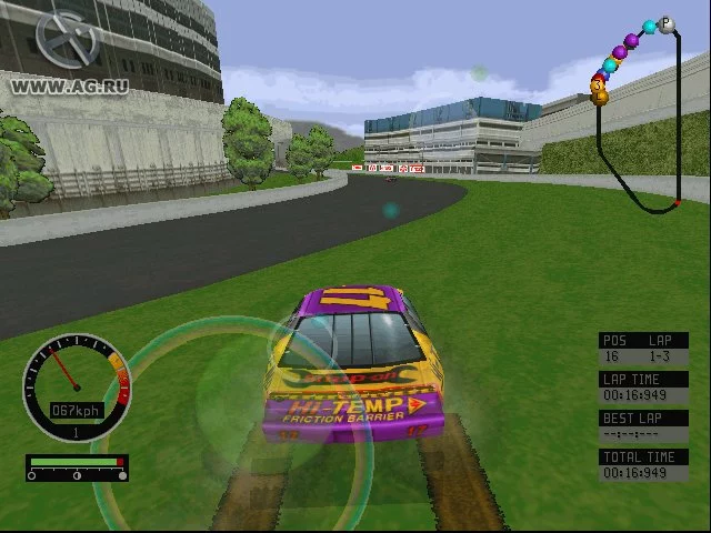 Изображение игры: Andretti Racing