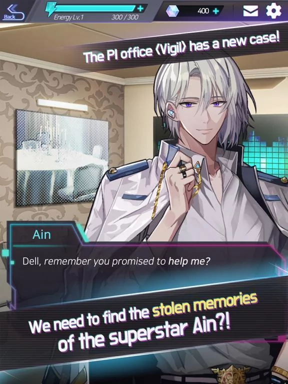 Изображение игры: Mayday Memory: CHOICE SF Otome