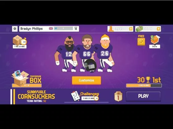 Изображение игры: Touchdowners 2