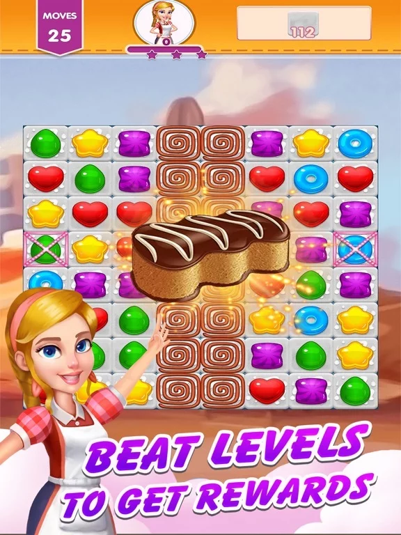Изображение игры: Candy Lucky:Match Puzzle Game