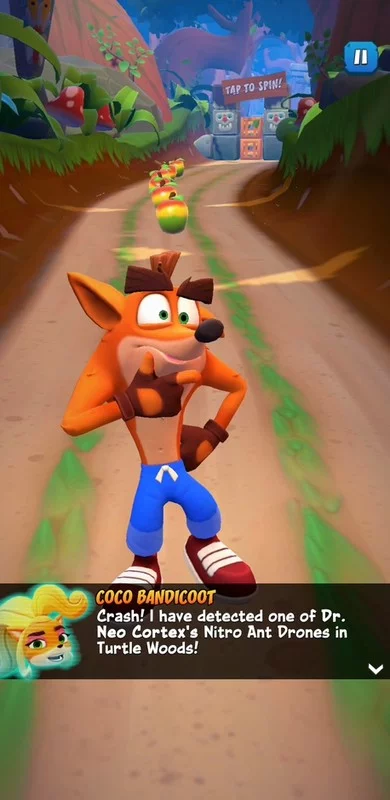 Изображение игры: Crash Bandicoot Mobile