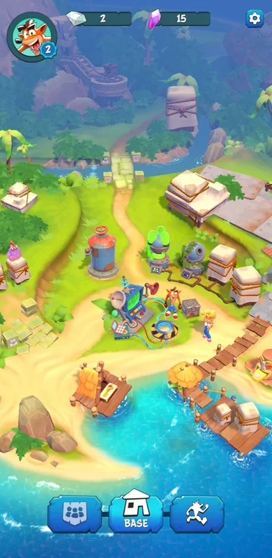 Изображение игры: Crash Bandicoot Mobile