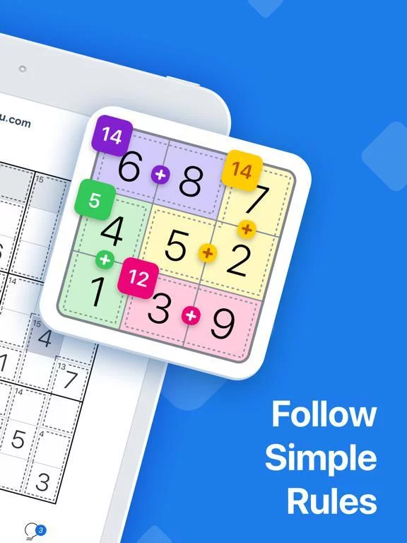 Изображение игры: Killer Sudoku by Sudoku.com
