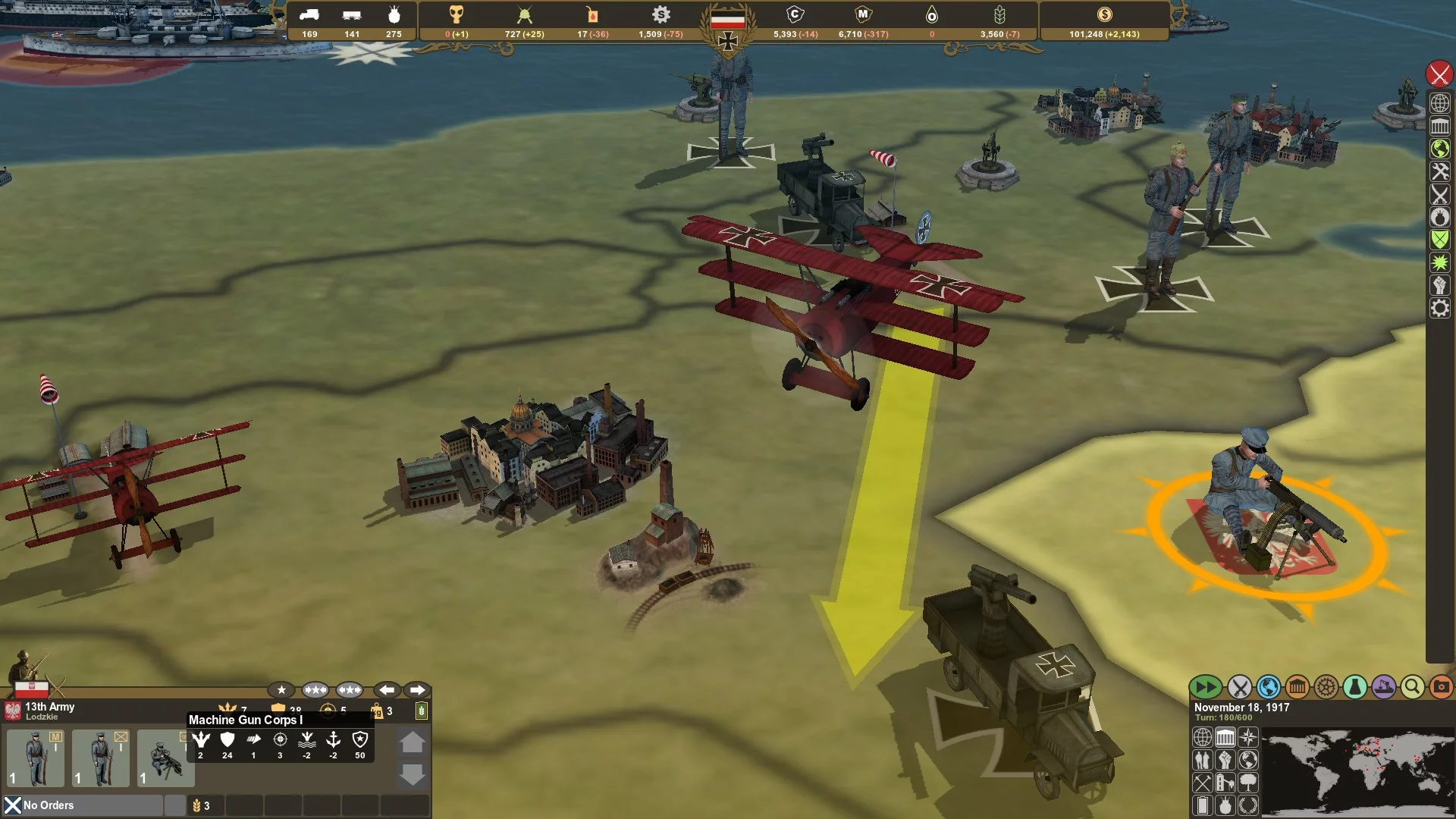 Изображение игры: Making History: The First World War