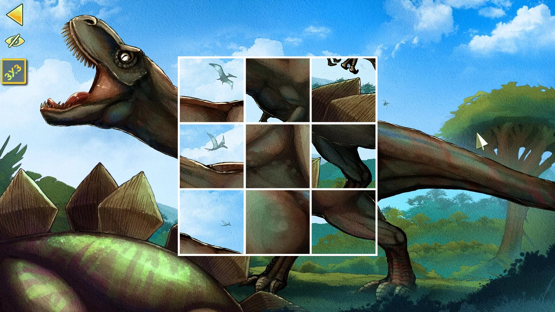Изображение игры: Game Of Puzzles: Dinosaurs