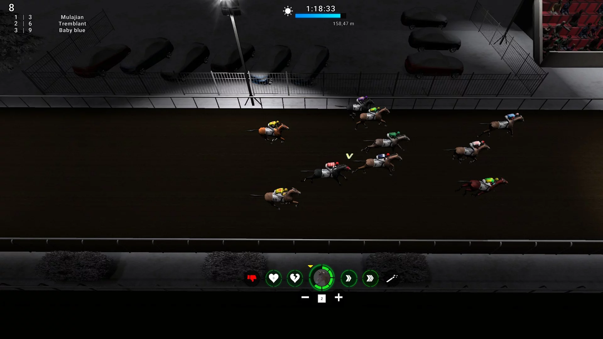 Изображение игры: Glory Horse Racing