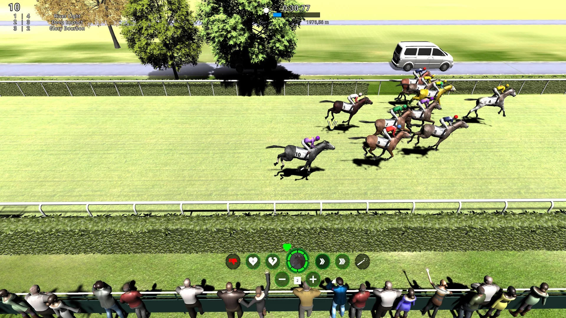 Изображение игры: Glory Horse Racing