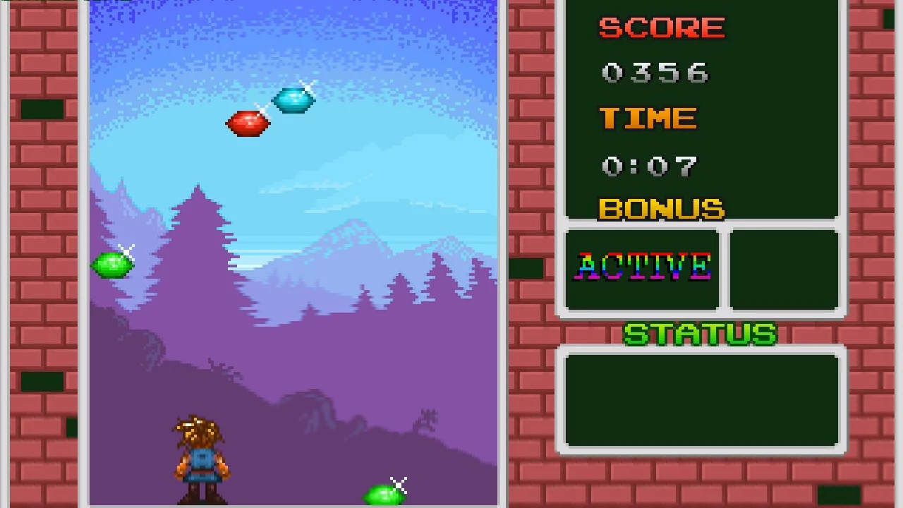 Изображение игры: Super Crystal Hunter