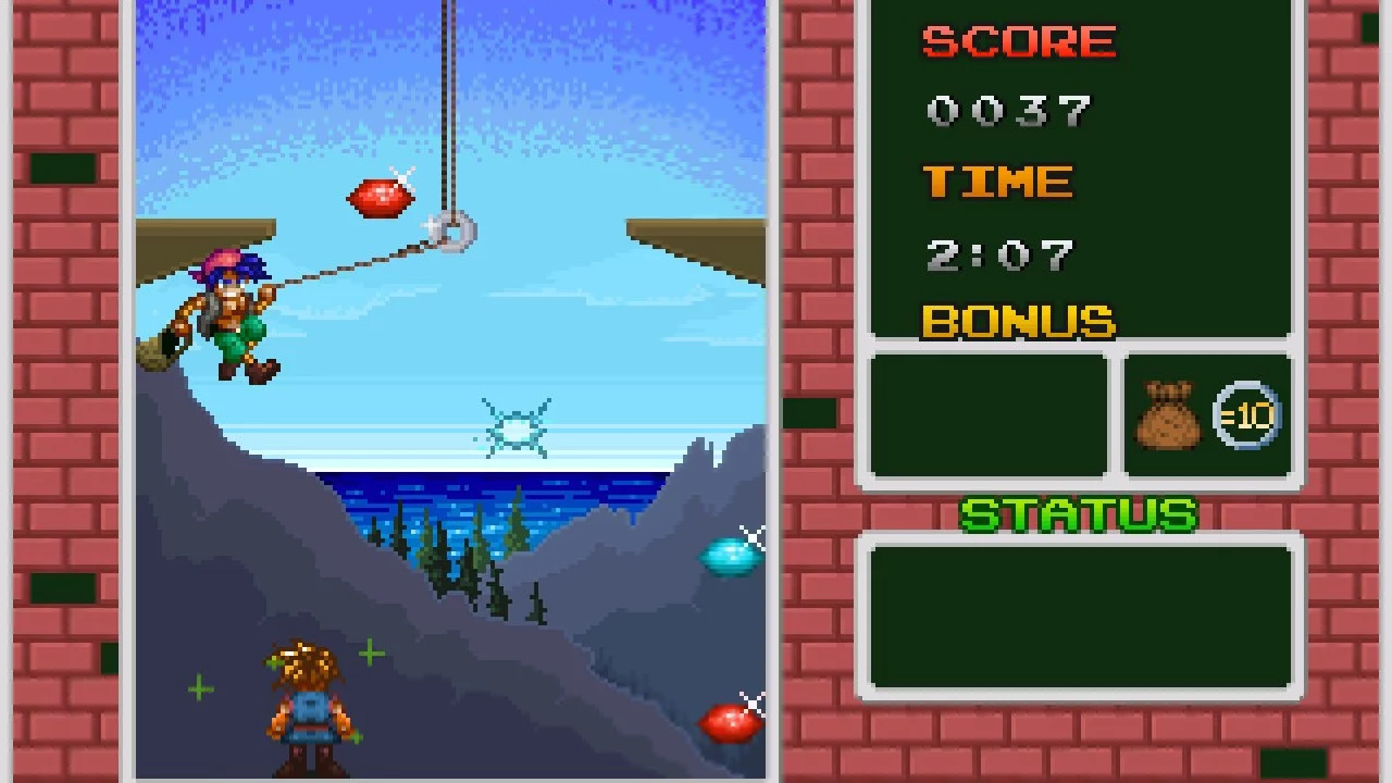 Изображение игры: Super Crystal Hunter