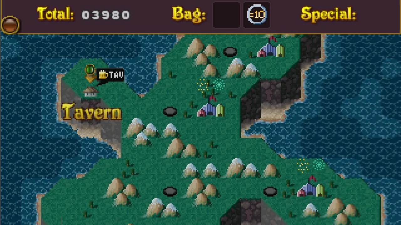 Изображение игры: Super Crystal Hunter