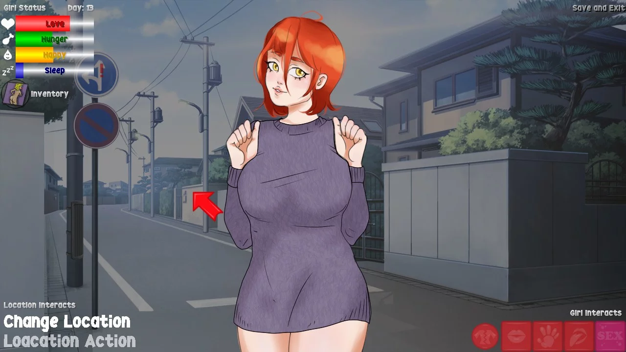 Изображение игры: Hentai Girlfriend Simulator
