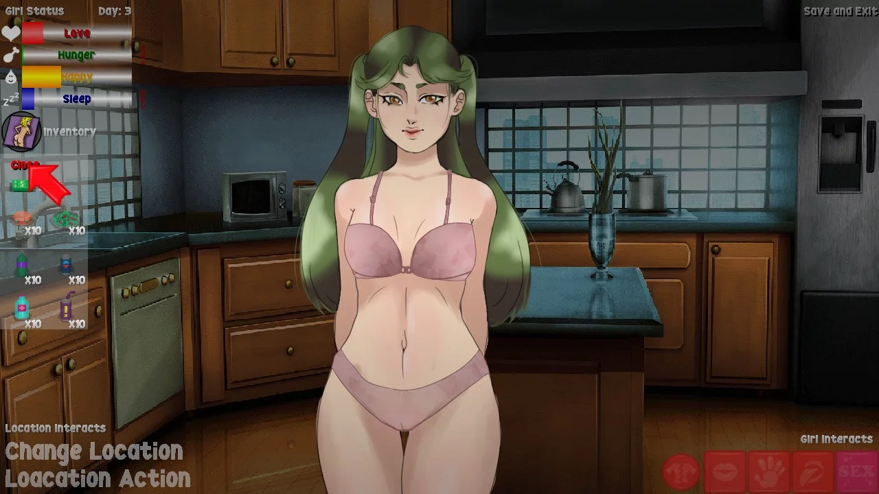 Изображение игры: Hentai Girlfriend Simulator