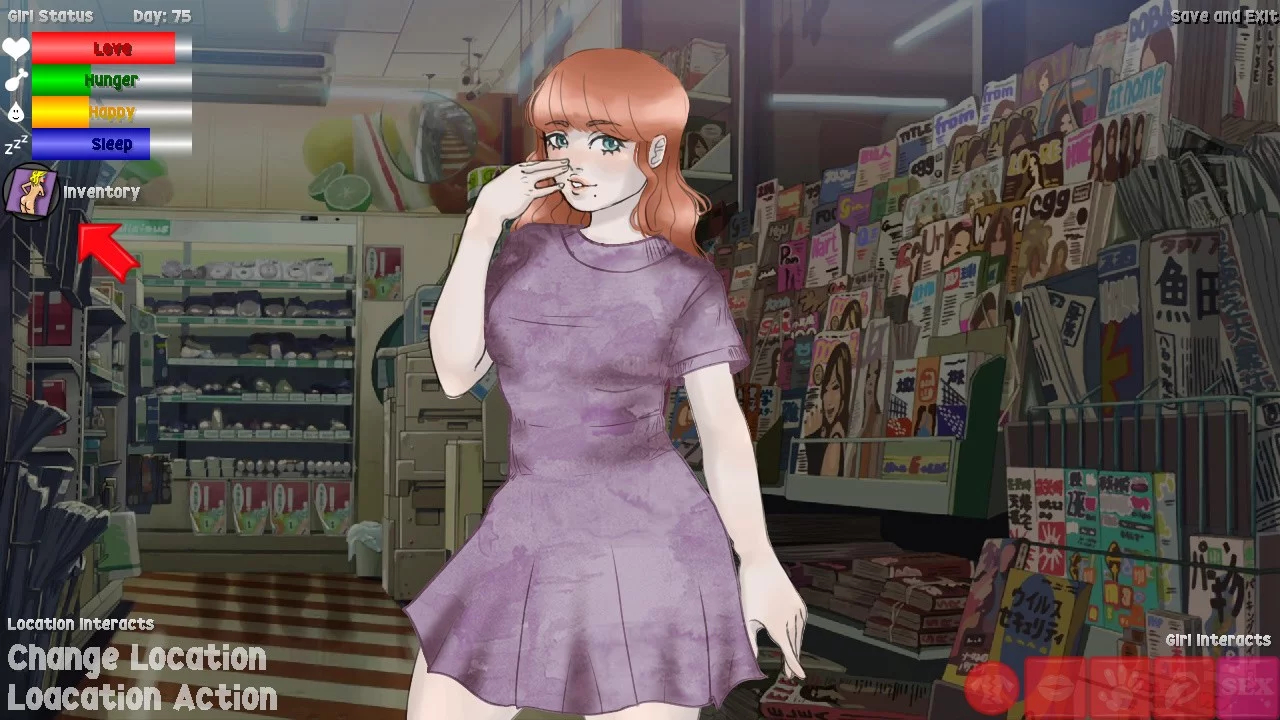 Изображение игры: Hentai Girlfriend Simulator