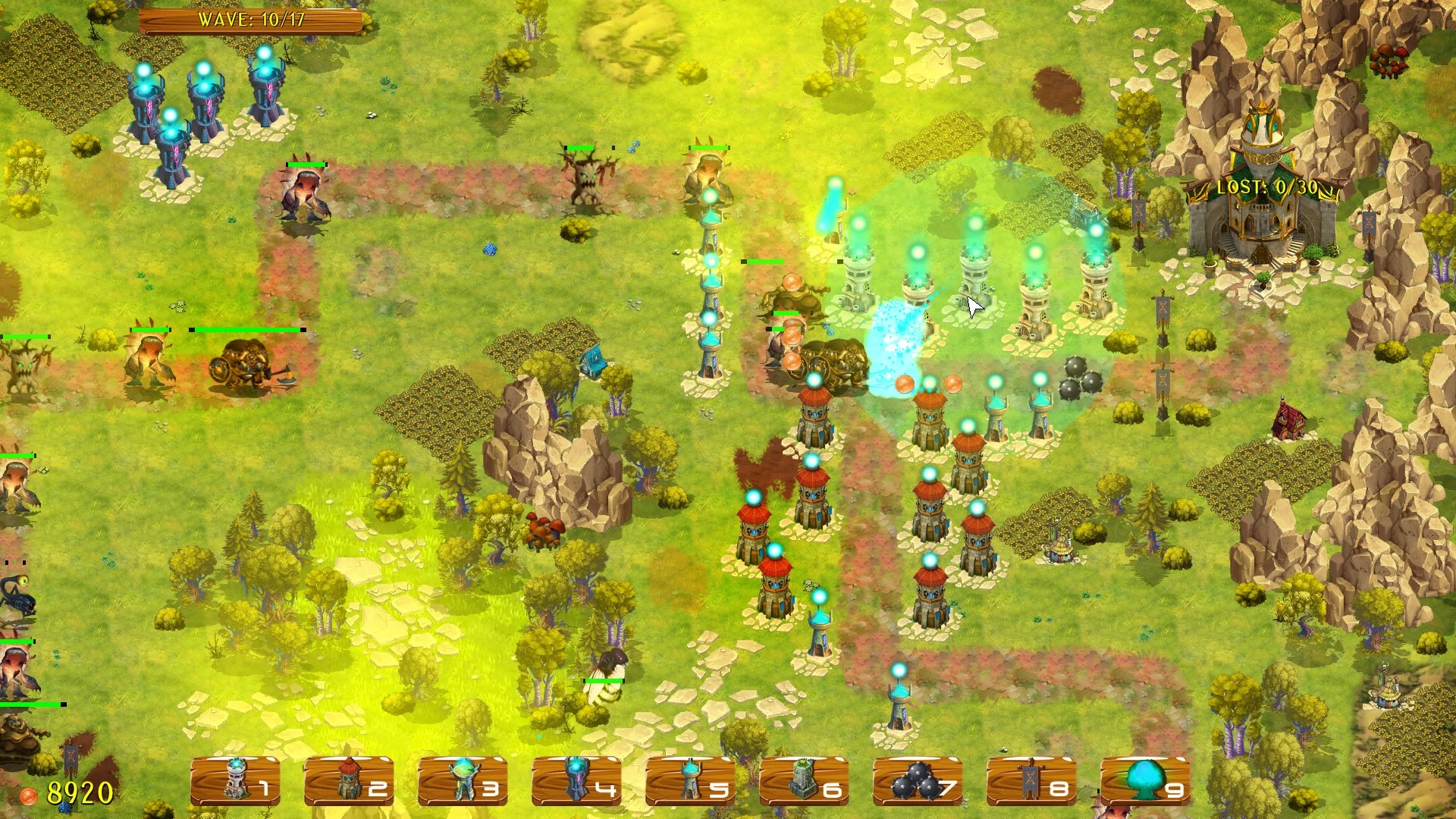 Изображение игры: Defense high
