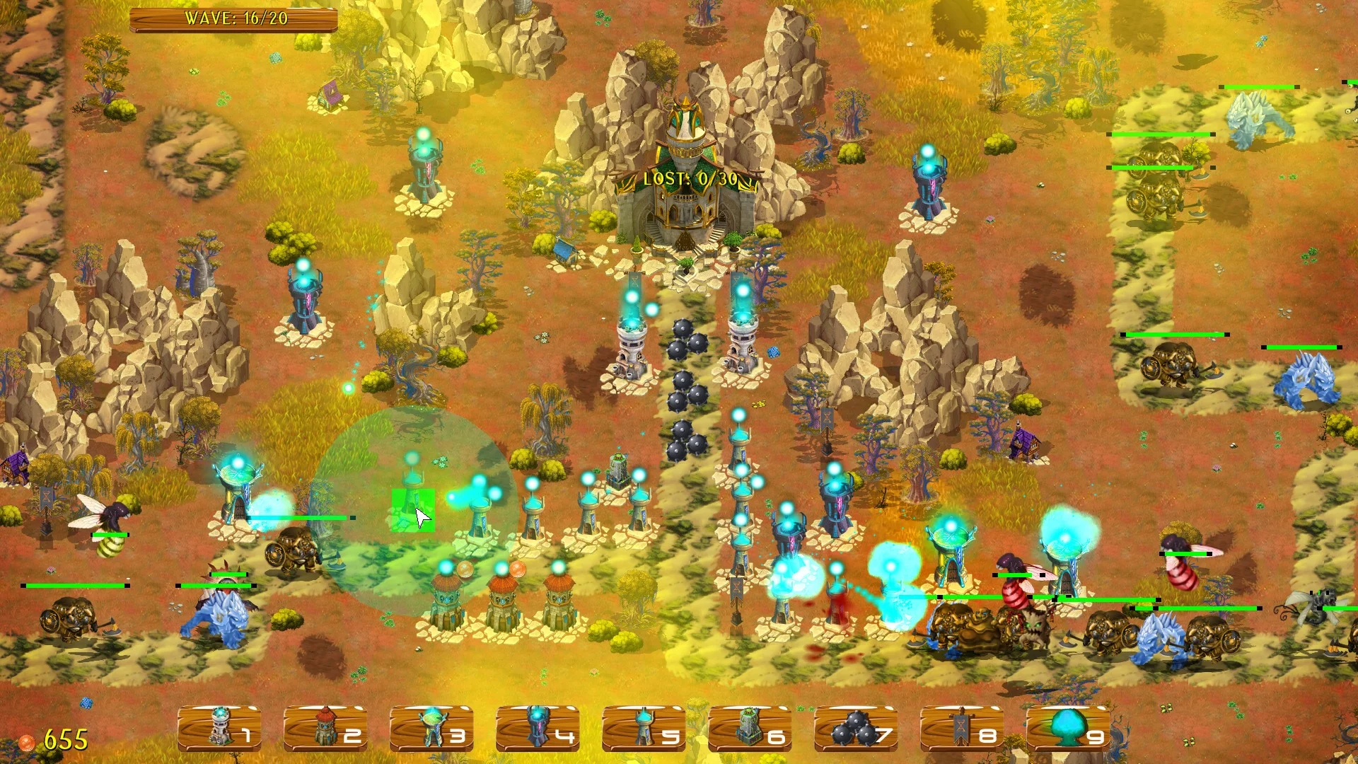 Изображение игры: Defense high