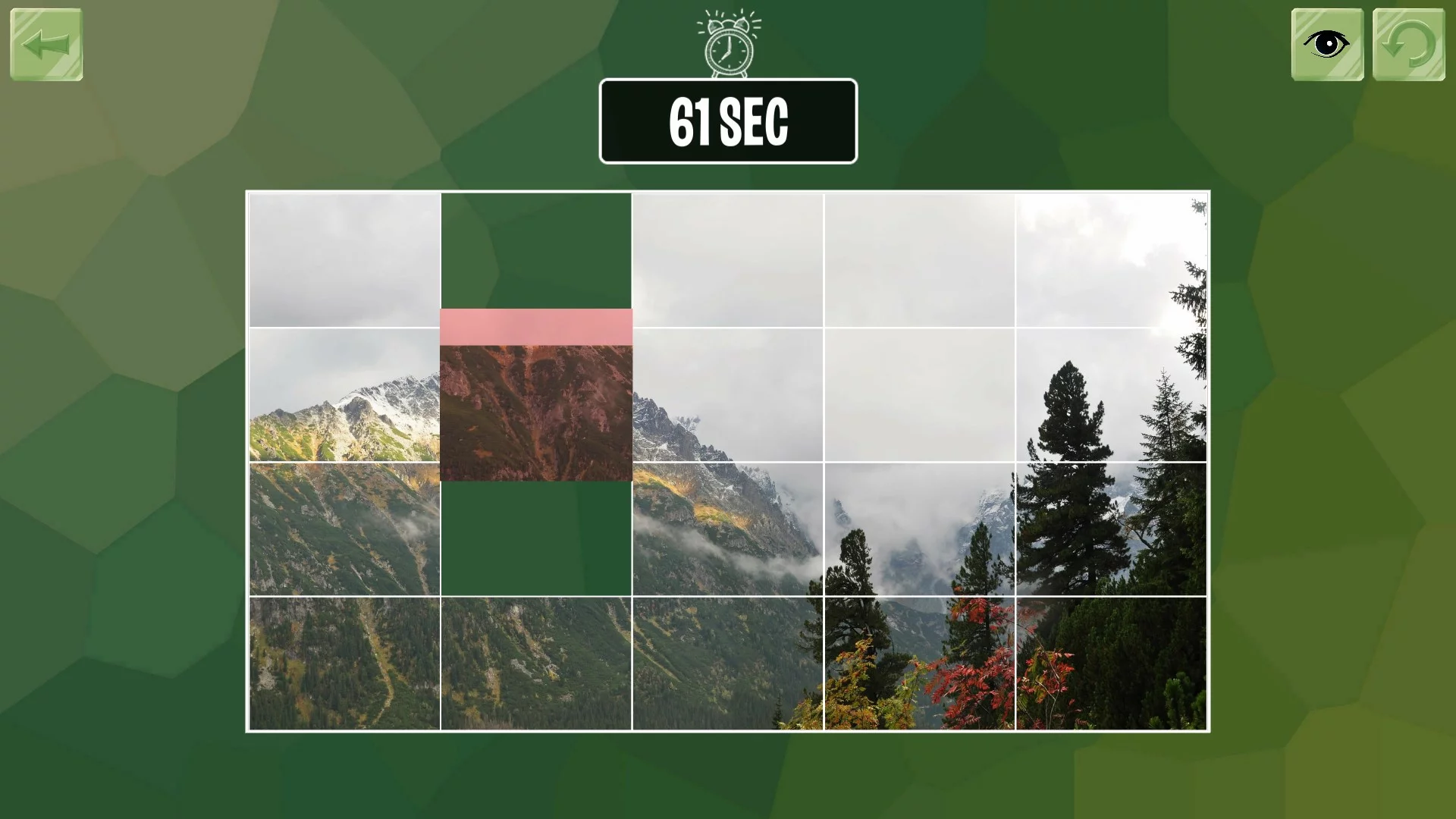 Изображение игры: Easy puzzle: Landscape