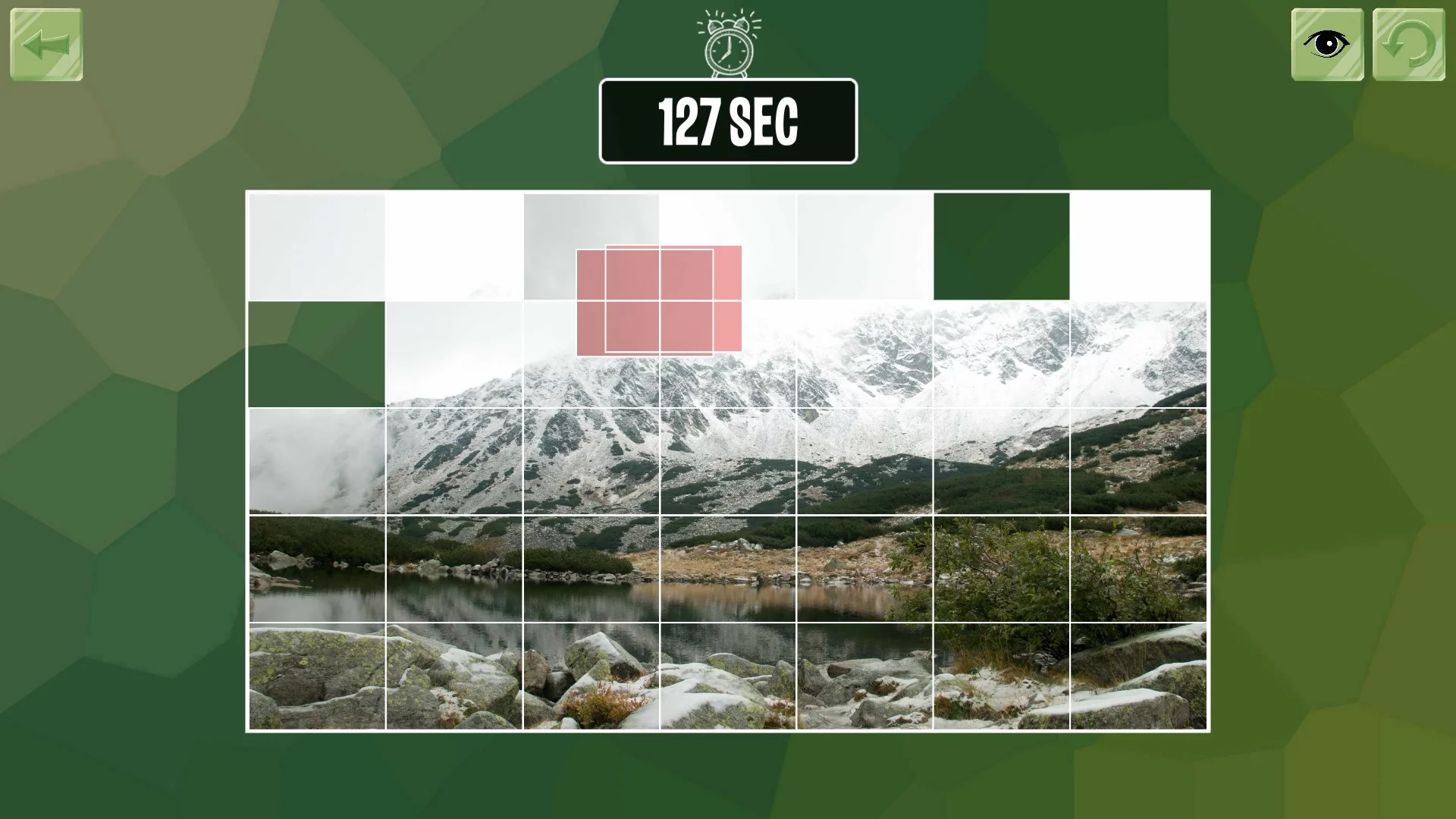 Изображение игры: Easy puzzle: Landscape