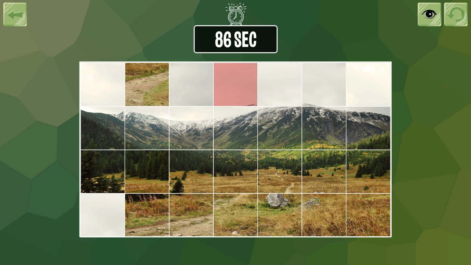 Изображение игры: Easy puzzle: Landscape