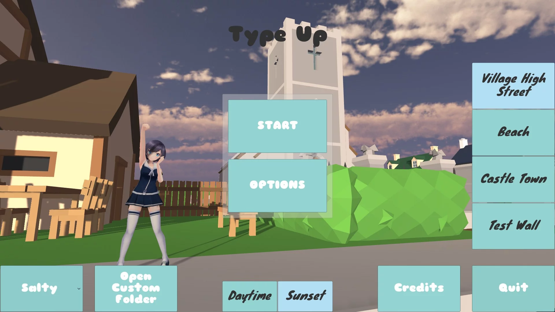 Изображение игры: Type Up
