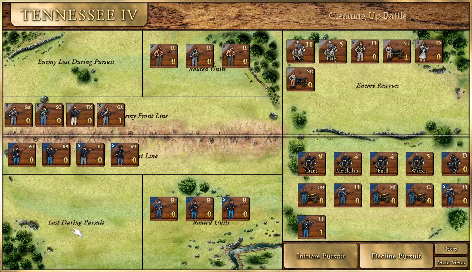 Изображение игры: Victory and Glory: The American Civil War