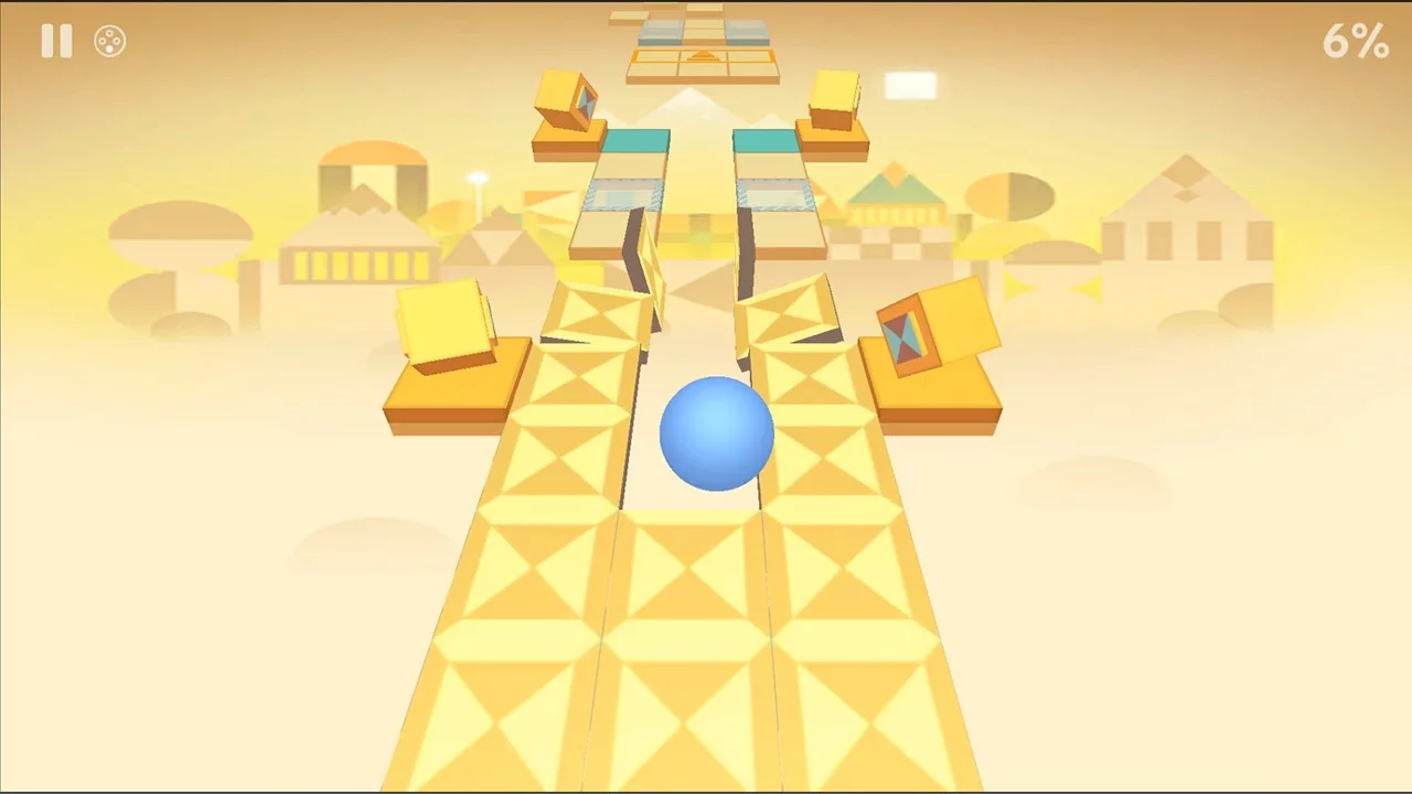 Изображение игры: RollingSky
