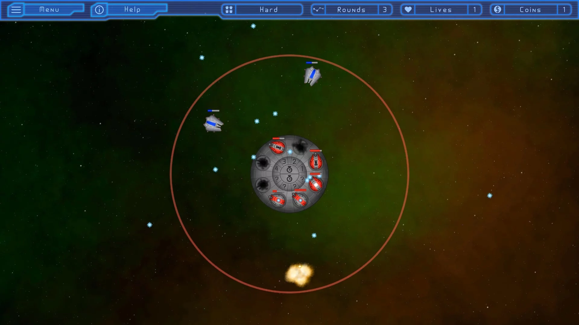Изображение игры: Seconds in Space