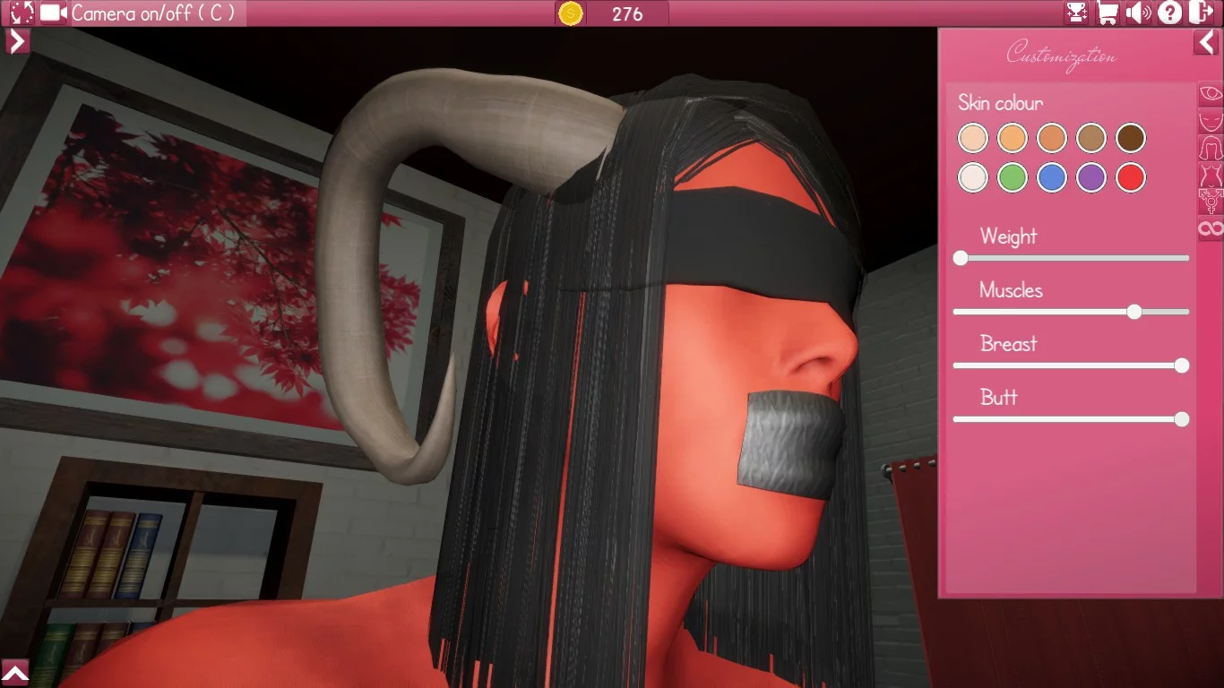 Изображение игры: Lesbian Voyeur Simulator