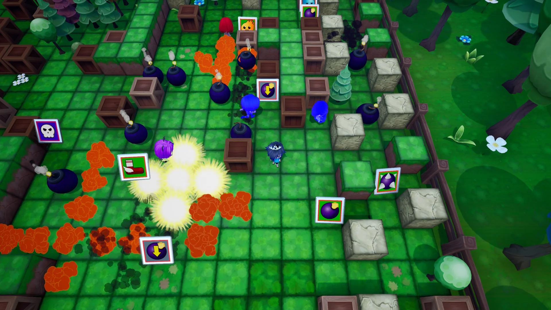 Изображение игры: Bombrigade: Battlegrounds