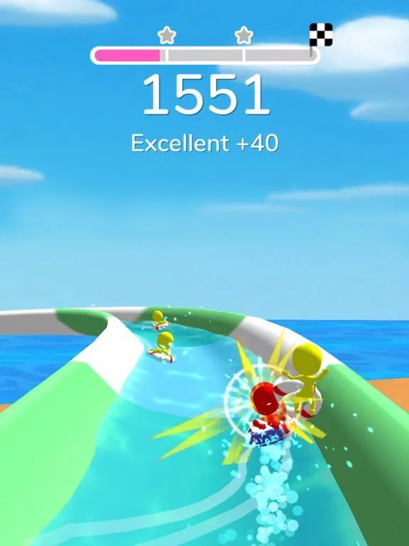 Изображение игры: Waterpark: Slide Race