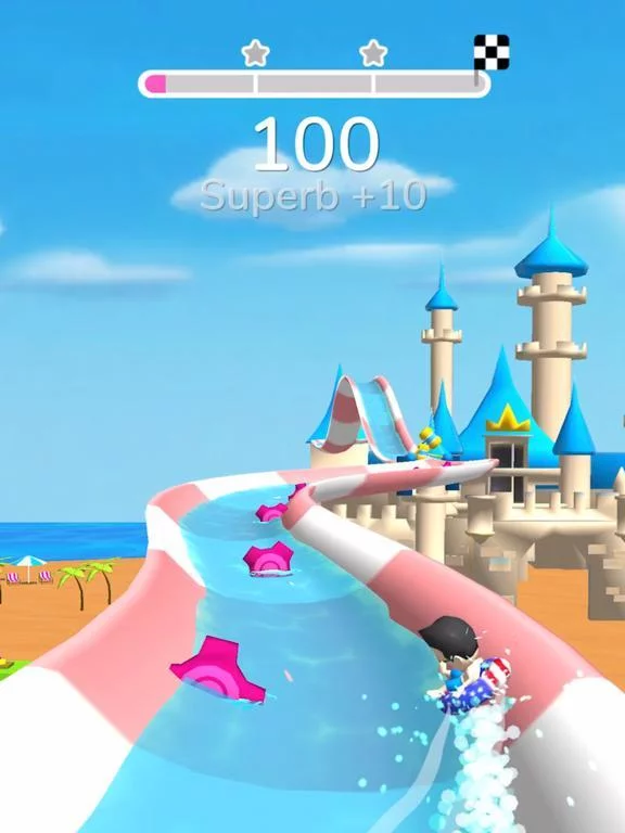 Изображение игры: Waterpark: Slide Race