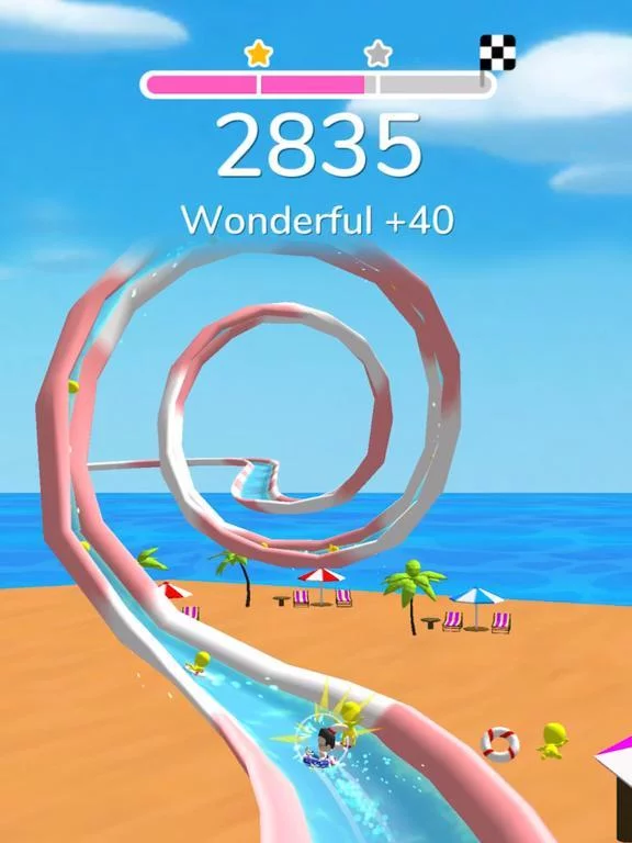 Изображение игры: Waterpark: Slide Race