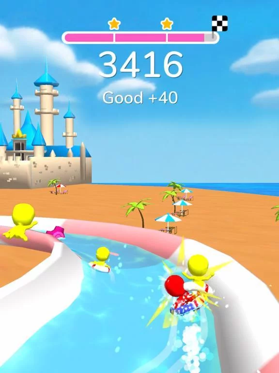 Изображение игры: Waterpark: Slide Race