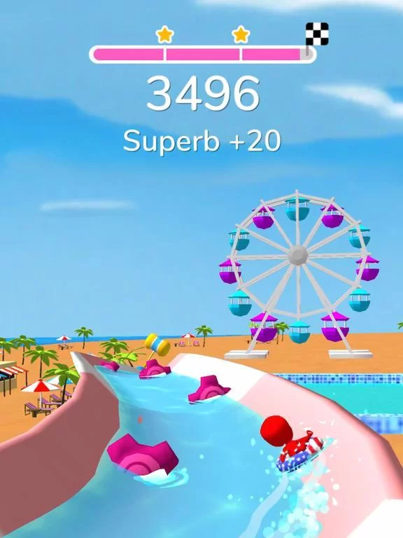 Изображение игры: Waterpark: Slide Race