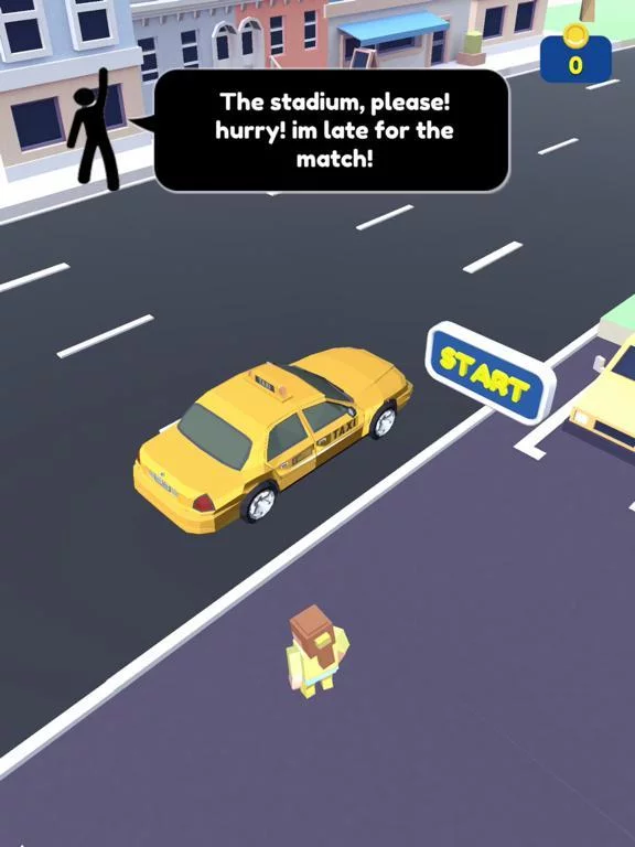 Изображение игры: Smashy Taxi