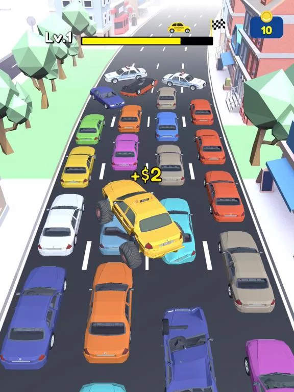 Изображение игры: Smashy Taxi