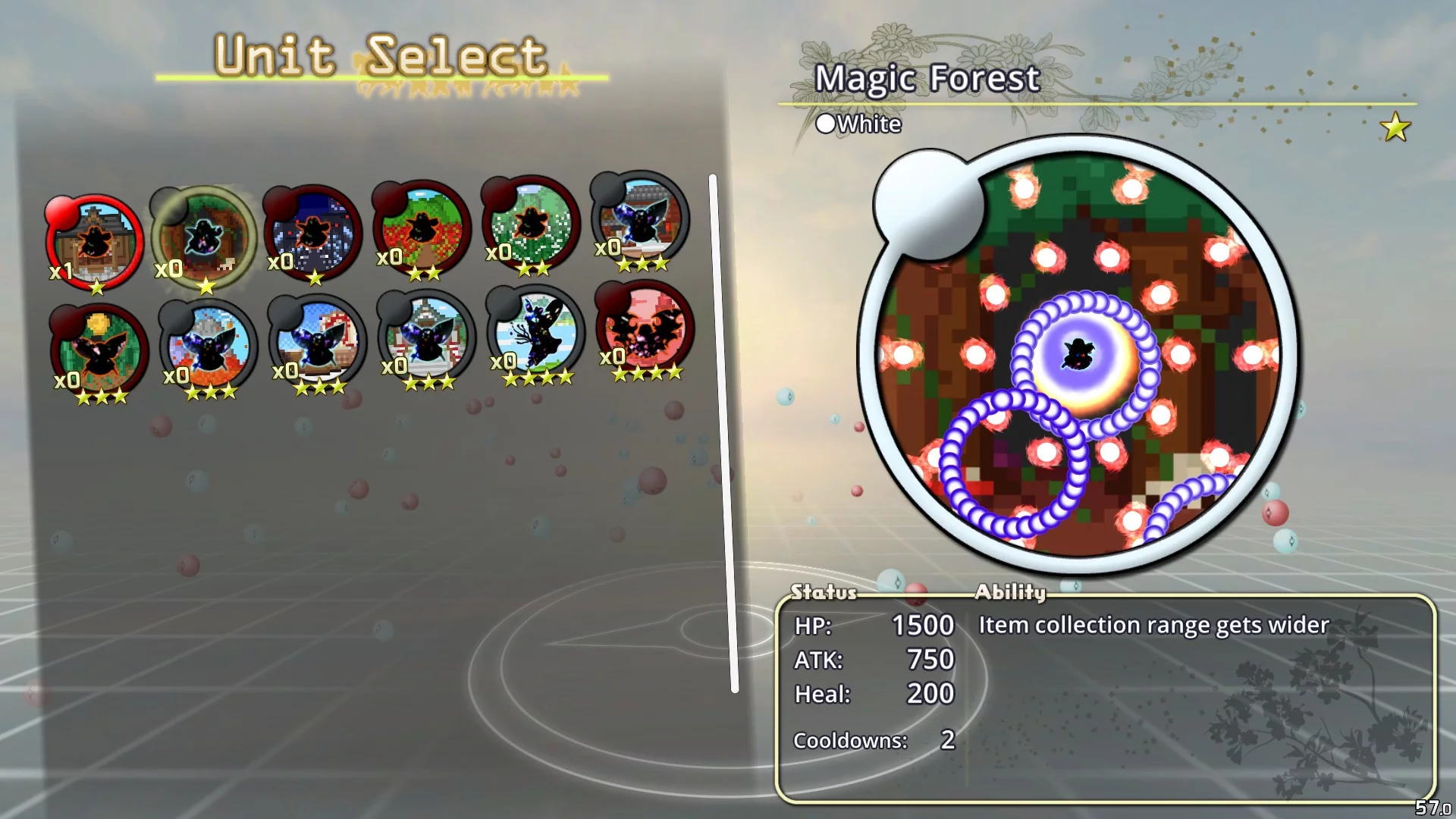 Изображение игры: Touhou Fan-made Virtual Autography