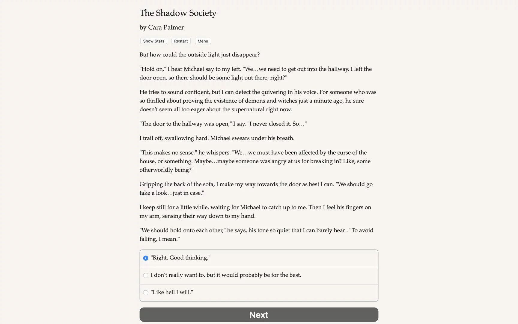 Изображение игры: The Shadow Society