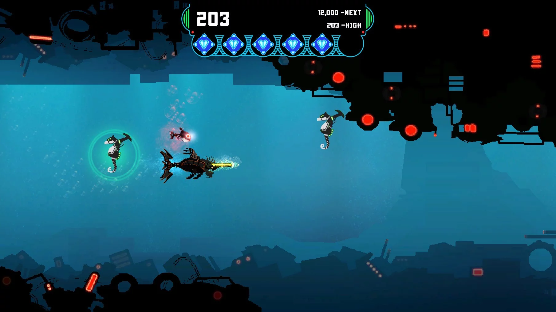 Изображение игры: Roboshark Rampage