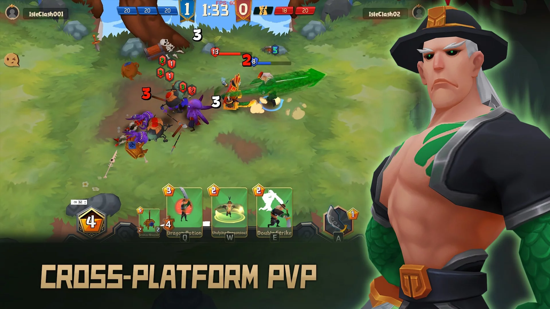 Изображение игры: Isle Clash