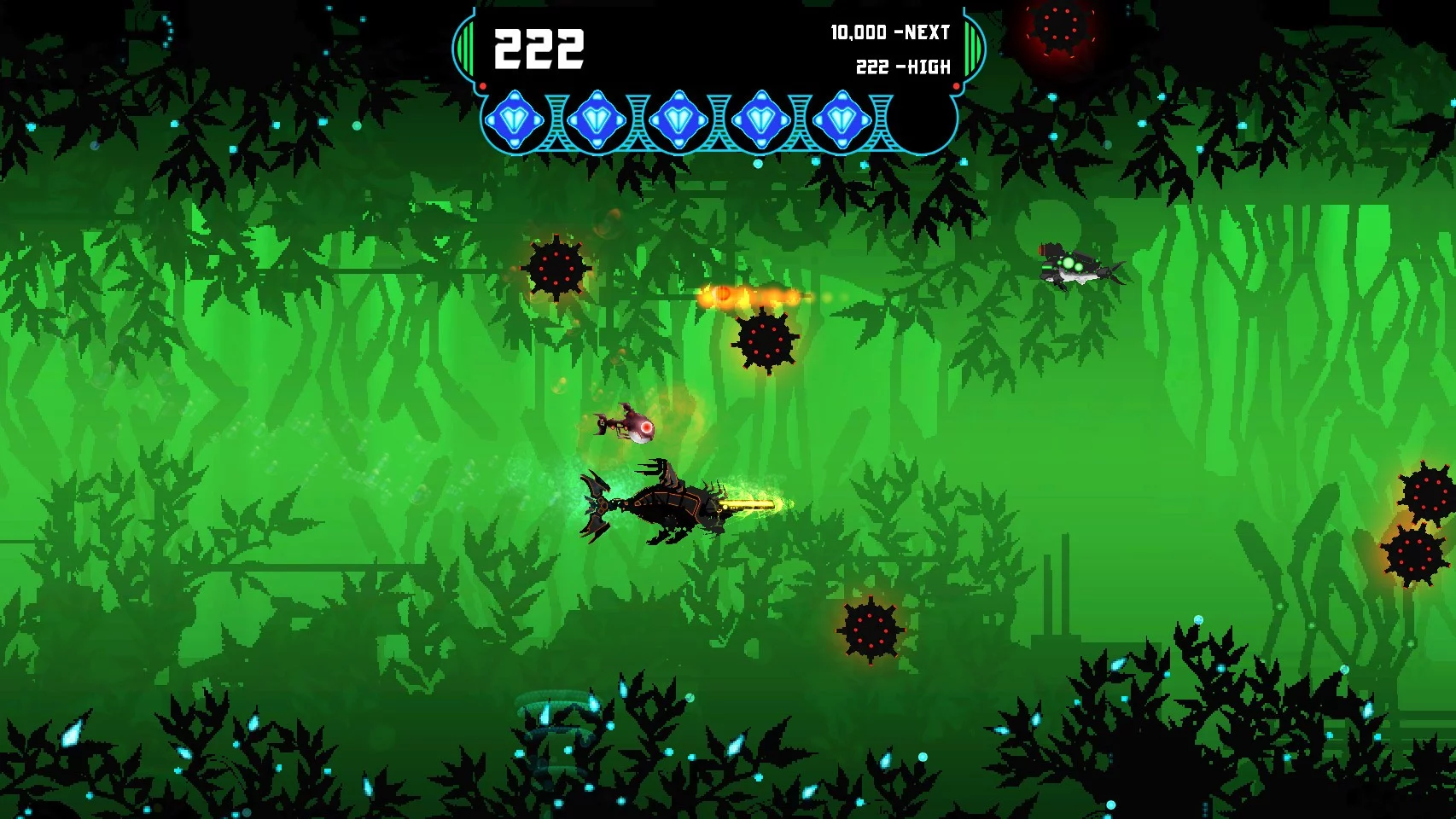 Изображение игры: Roboshark Rampage