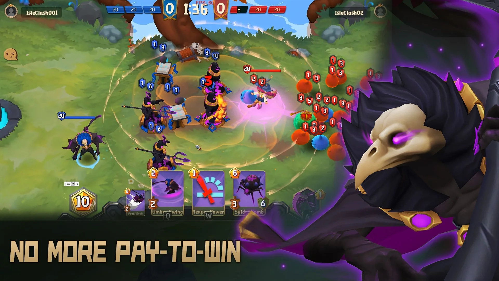 Изображение игры: Isle Clash