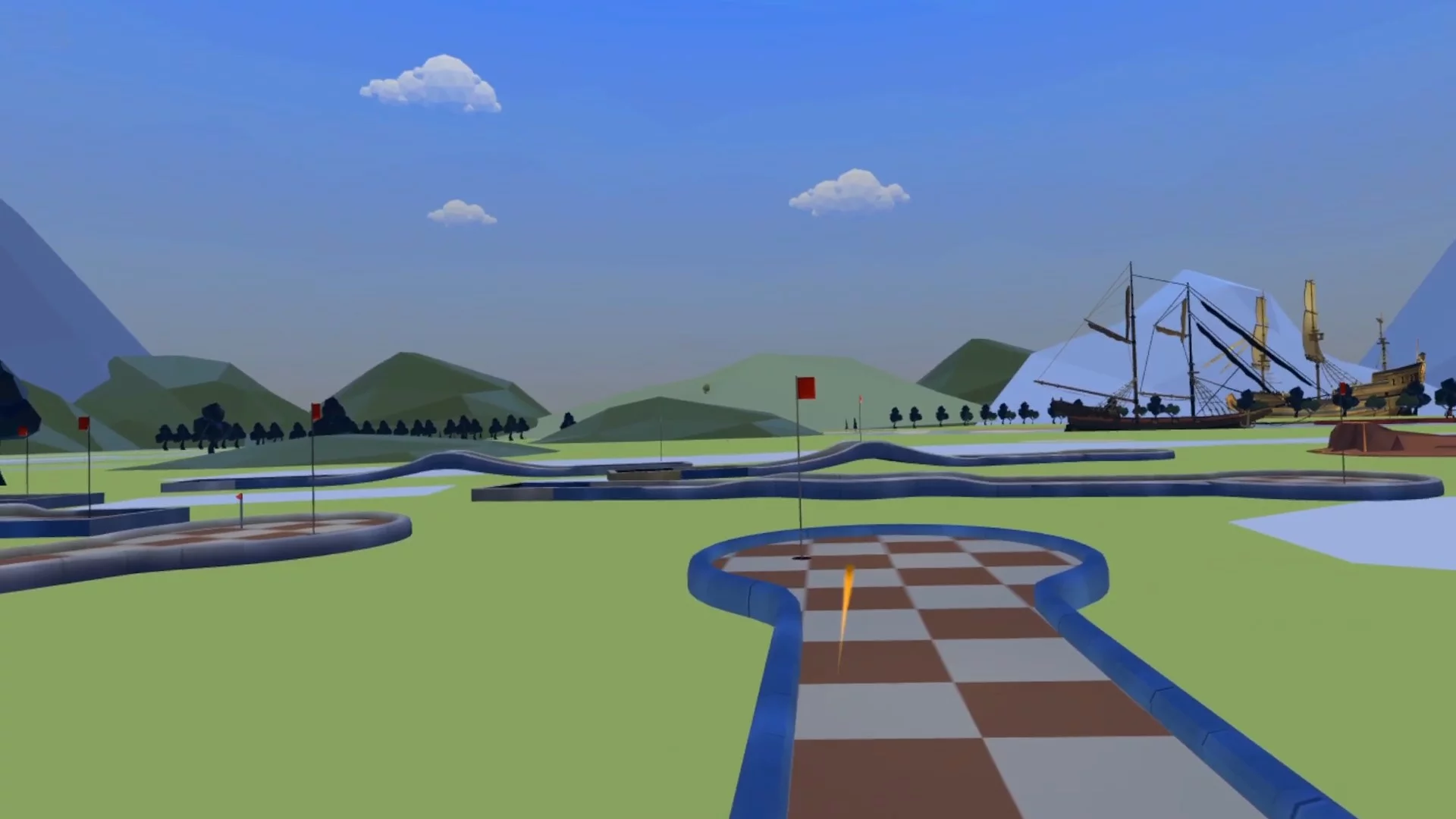 Изображение игры: Wacky Golf Land