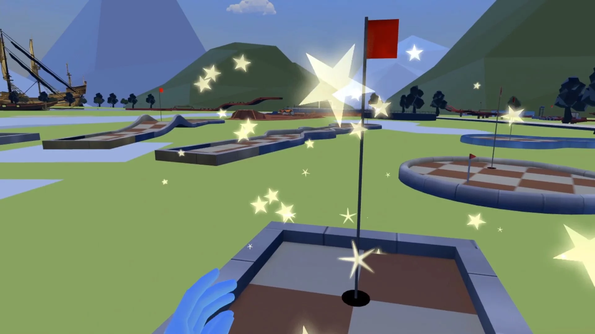 Изображение игры: Wacky Golf Land