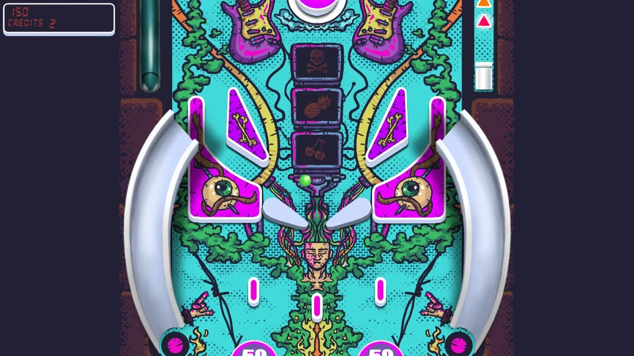 Изображение игры: Hard Rock Pinball