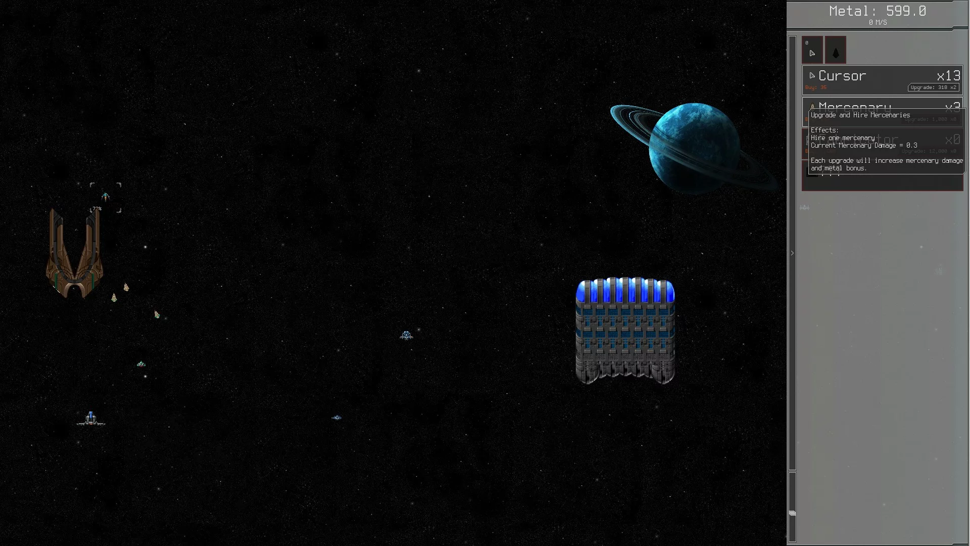 Изображение игры: Idle Space