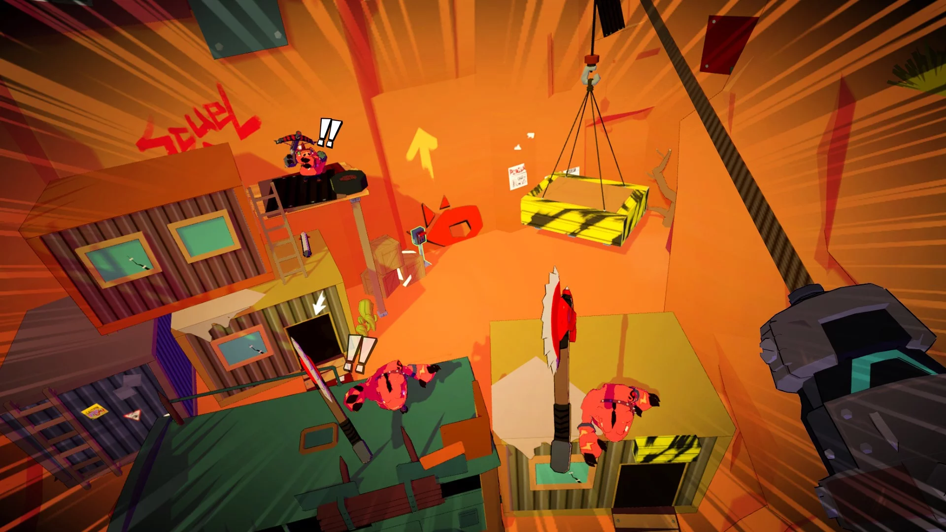 Изображение игры: Wolf & Pigs