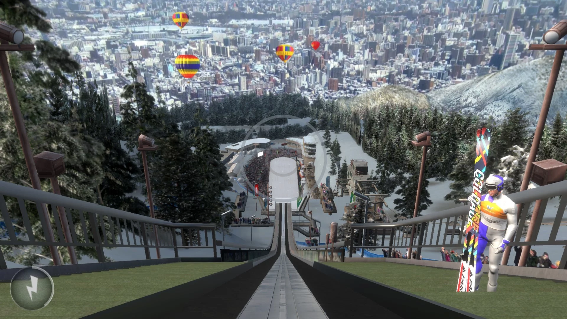 Изображение игры: Ski Jumping Pro VR