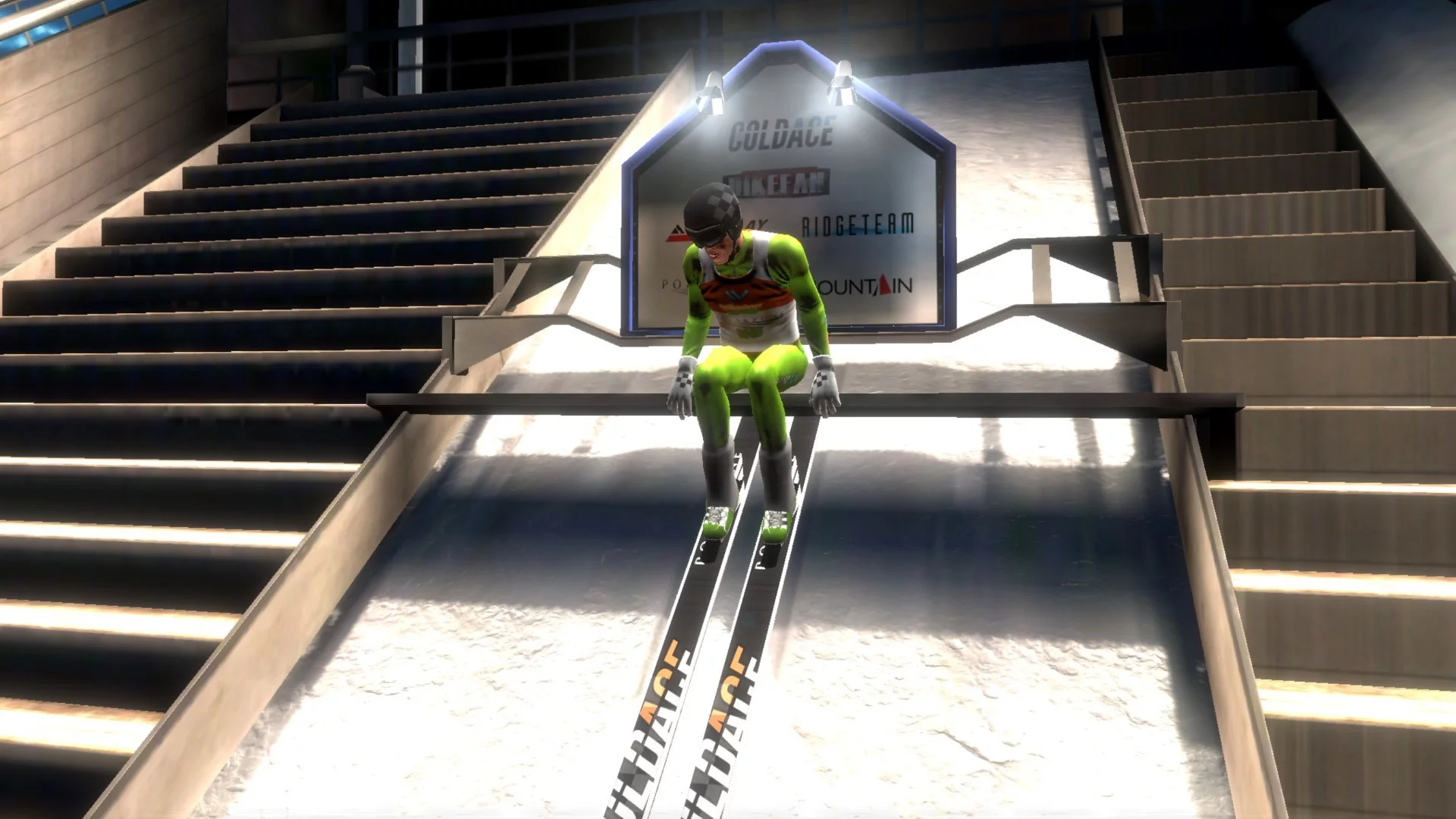 Изображение игры: Ski Jumping Pro VR