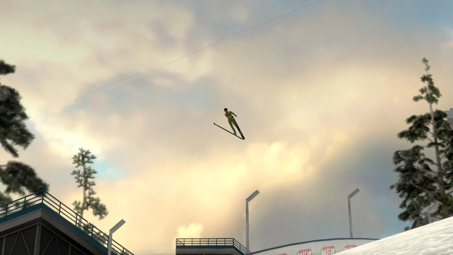Изображение игры: Ski Jumping Pro VR